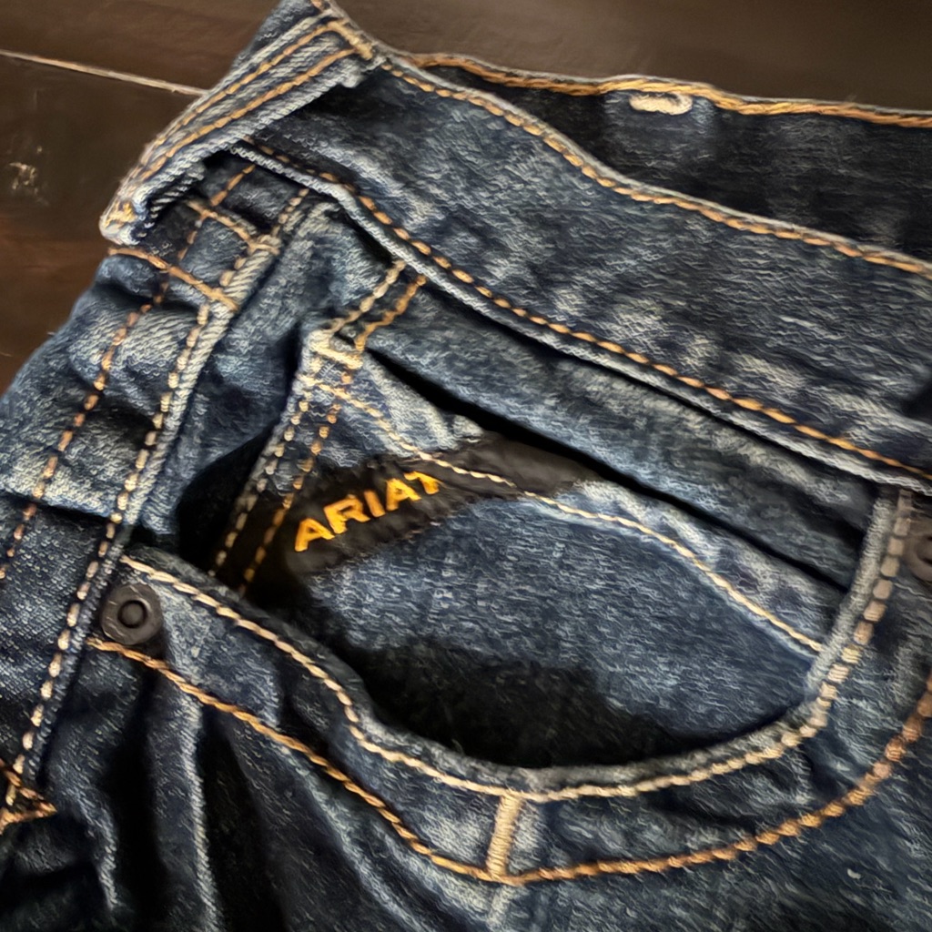 Ariat M4 Relaxed Bootcut Jeans  Dark Indigo